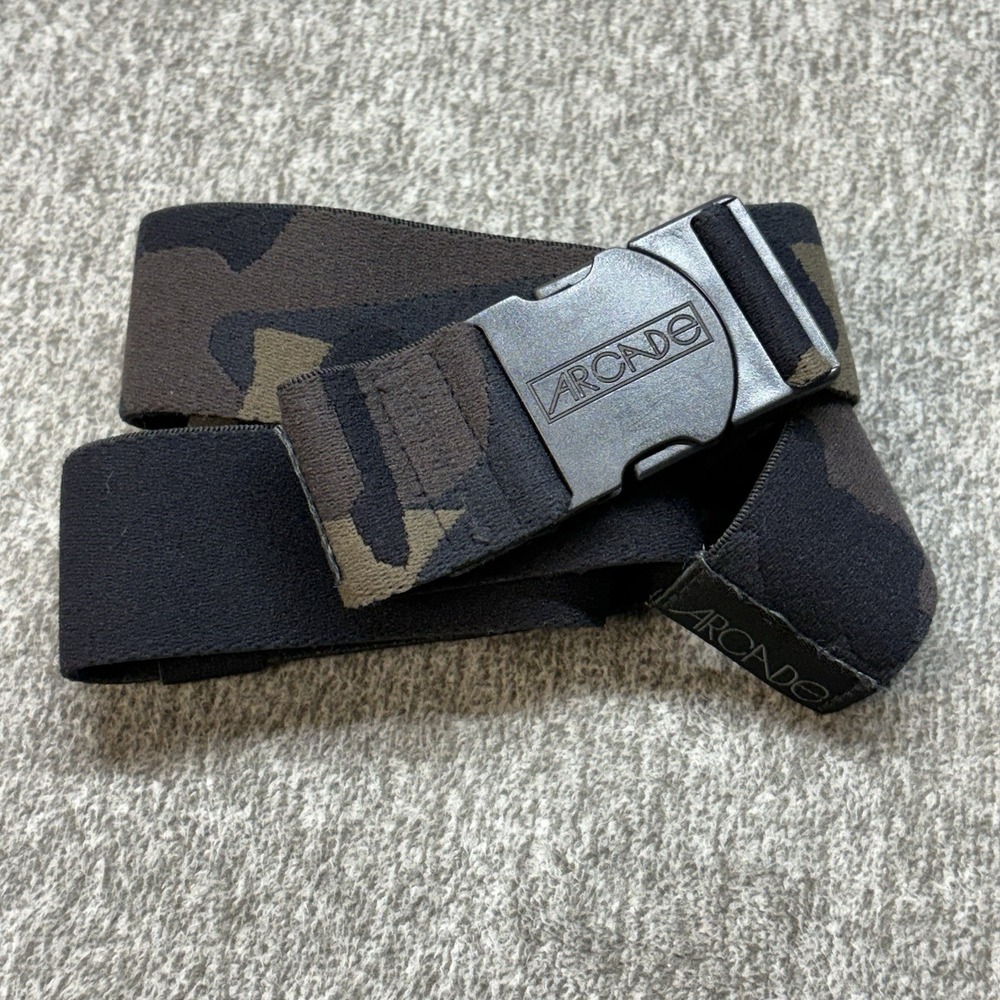Arcade Adventure Sierra Camo Belt Adjustable To 40" Performance Stretch Utility